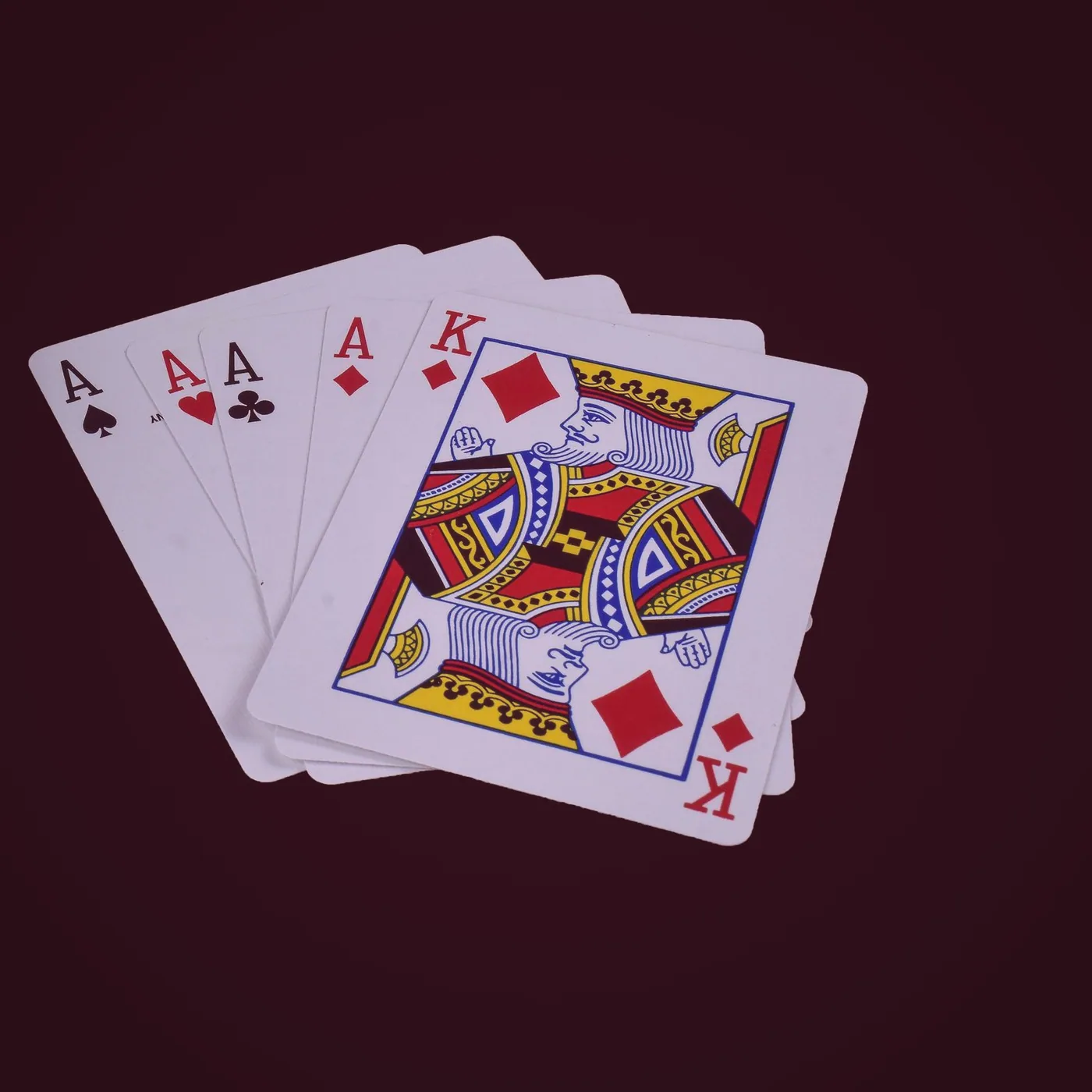 Stacks of chips beside a scorepad